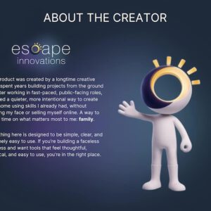 Systeme.io Sales Funnel Template – Link in Bio Page for Digital Products – Editable – PLR Included