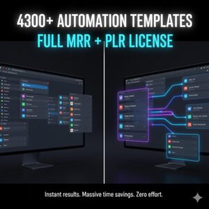 4300+ N8N Automation Workflow Templates | Business & Marketing (Digital Download)