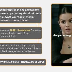 4800+ MRR Media Growth Pack, Inspirational Motivational Reels Bundle, PLR, Digital Download MP4, Success Mindset Video Content Resell Rights