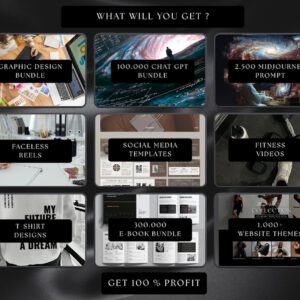 100 Million+ PLR MRR Bundle Ideal for Passive Income | Plr Mrr Digital Products| Master Resell Rights| All your PLR Digital Products