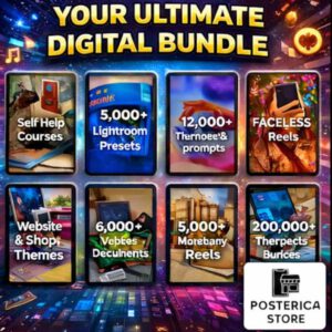 55 Million+ PLR MRR Digital Products Bundle, Ebooks, Templates, Courses, Instant Download, Resell Rights, Mega Pack, All in One Bundle