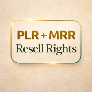 Healthy Eating Course Bundle PLR MRR | Weight Loss eBook + Video Training | Nutrition Digital Product | Resell Rights Included