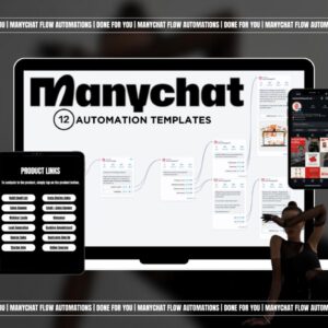 Manychat Automation Flows: PLR & MRR Business Kit