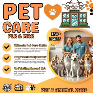 Pet Care Planner Bundle | PLR MRR (Digital Download)