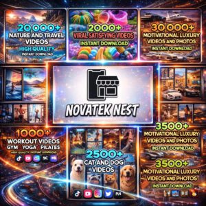 100,000+ Viral Reels Bundle PLR MRR, AI Animated Content, Viral reels, TikTok, Instagram, YouTube