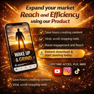 6000+ Motivational Reels Video Bundle PLR MRR Viral Inspirational Videos for TikTok Instagram YouTube Digital Marketing, Short