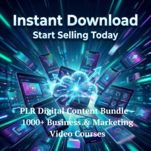 900+ Business Video Courses Bundle Online Training Library PLR MRR Resell Rights