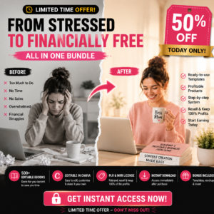 AI Business eBooks Bundle for Mom Entrepreneurs | PLR MRR