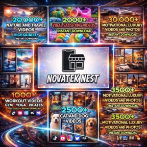 100,000+ Viral Reels Bundle PLR MRR, AI Animated Content, Viral reels, TikTok, Instagram, YouTube