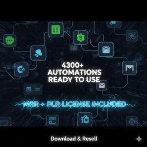 4300+ N8N Automation Workflow Templates | Business & Marketing (Digital Download)