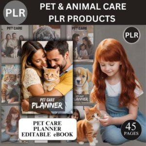 Pet Care Planner Bundle | PLR MRR (Digital Download)