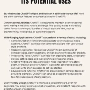 ChatGPT The Beginners Guide with Master Resell Rights, AI for Beginners eBook, Learn How to Use ChatGPT Like a Pro, PLR MRR Digital Download