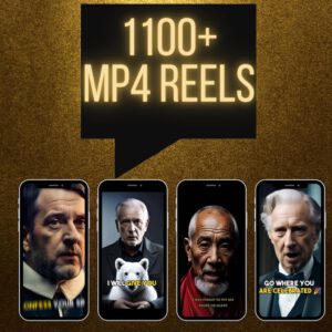 AI Avatar Reels Bundle: 1100 Faceless Videos, PLR & Resell Rights (Digital Download)_Ma