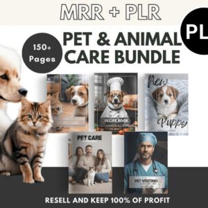 Pet Care Planner Bundle | PLR MRR (Digital Download)