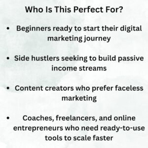 Lot de 12 mini-cours de marketing numérique 101 cours sur les droits de master DPP MRR Digital Business MRR numérique à téléchargement immédiat