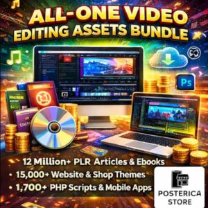 55 Million+ PLR MRR Digital Products Bundle, Ebooks, Templates, Courses, Instant Download, Resell Rights, Mega Pack, All in One Bundle