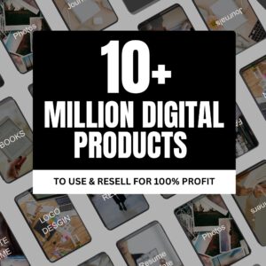 10M+ PLR MRR Digital Products Bundle: Resell & Profit