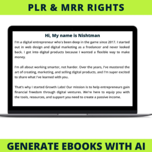 Create, Automate & Sell eBooks with ChatGPT - AI Digital Product Masterclass
