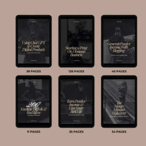 Passive Income eBook Bundle MRR master resell rights, resell digital product