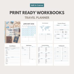 10,500 Canva Planner Templates | 2026-2027 Editable Planners, Journals, Trackers & Calendars | PLR MMR