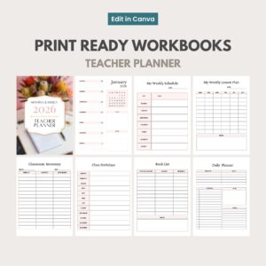 10,500 Canva Planner Templates | 2026-2027 Editable Planners, Journals, Trackers & Calendars | PLR MMR