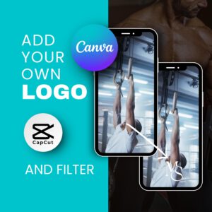 Men’s Fitness Reels: 600+ Bundle, MRR Gym Video Clips, Faceless Workout Edits, TikTok, Instagram, Social Media Content, Digital Download