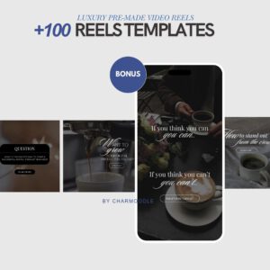 8000+ Faceless Reels Bundle | Luxury Aesthetic Faceless Videos for Instagram TikTok | Includes PLR & MRR Resell Rights DFY Digital Marketing