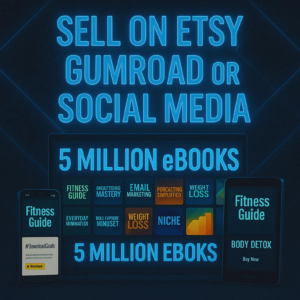 5 Million eBooks Mega Bundle Plr Mrr, Resellable Ebooks, Plr Ebooks Passive Income, Financial Ebooks