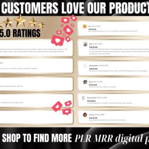 2026-2027 Digital Planner Templates Bundle: MRR PLR Canva Planners