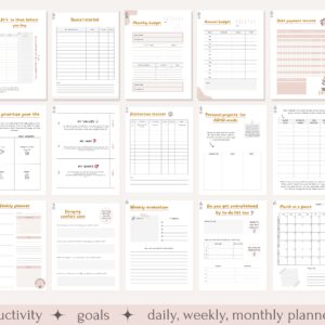 1000+ ADHD & Mental Health Canva Templates: PLR Master Resell Rights