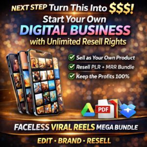 250,000+ Viral Reels Mega Bundle (PLR/MRR) | Faceless Reels Content | Instagram Reels, TikTok & YouTube Shorts | Digital Download