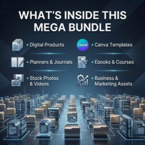 PLR Mega Bundle 80M+ Digital Products | MRR Resell Rights | Commercial Use Download