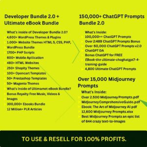 Ultimate PLR MRR Digital Bundle: 85M+ Ready-to-Sell Products