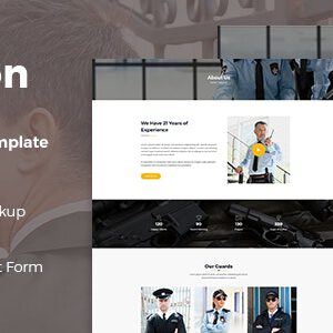 SafZon - Security Guard HTML Template download